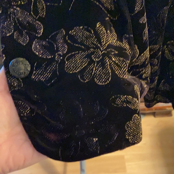 Maggie McNaughton short velour party jacket 18W - Picture 8 of 8